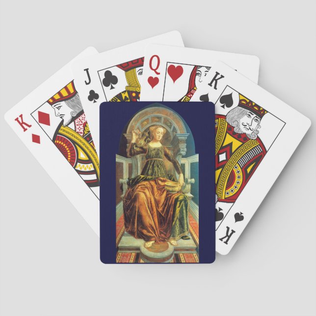 ANTIQUE RENAISSANCE TAROTS 14 / TEMPERANCE  PLAYING CARDS (Back)