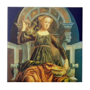 ANTIQUE RENAISSANCE TAROTS 14 / TEMPERANCE TILE