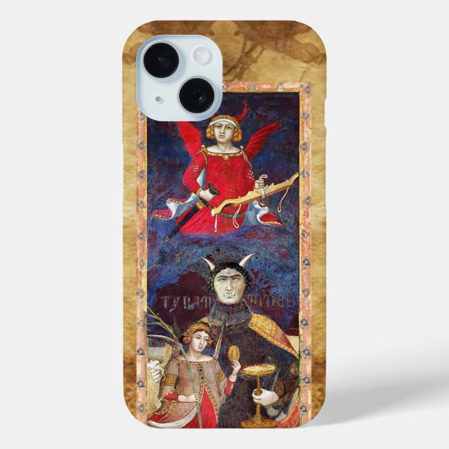 ANTIQUE RENAISSANCE TAROTS 15 / THE DEVIL Case-Mate iPhone CASE (Back)