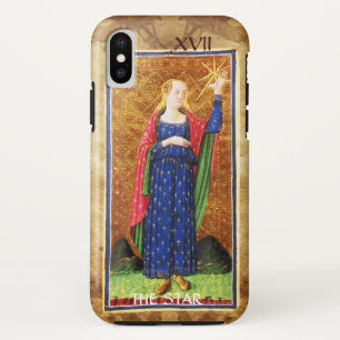 ANTIQUE RENAISSANCE TAROTS 17 / THE STAR iPhone XS CASE