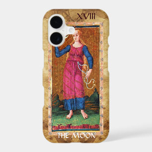 ANTIQUE RENAISSANCE TAROTS 18 / THE MOON