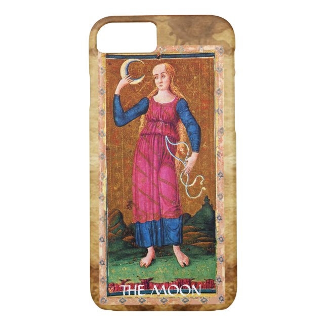 ANTIQUE RENAISSANCE TAROTS 18 / THE MOON Case-Mate iPhone CASE (Back)