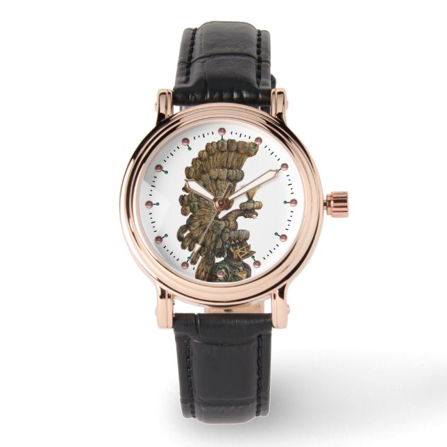 ANTIQUE RENAISSANCE TAROTS 18 / THE MOON WATCH (Front)