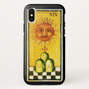 ANTIQUE RENAISSANCE TAROTS 19 / THE SUN iPhone XS CASE