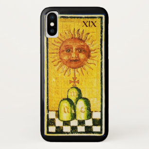 ANTIQUE RENAISSANCE TAROTS 19 / THE SUN iPhone X CASE