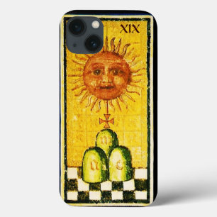 ANTIQUE RENAISSANCE TAROTS 19 / THE SUN iPhone 13 CASE
