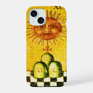 ANTIQUE RENAISSANCE TAROTS 19 / THE SUN iPhone 15 CASE