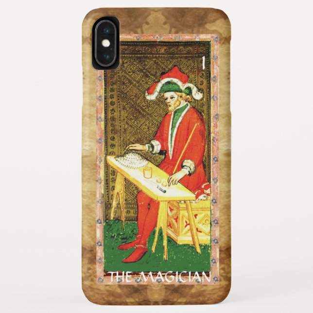 ANTIQUE RENAISSANCE TAROTS 1 / THE MAGICIAN Case-Mate iPhone CASE (Back)