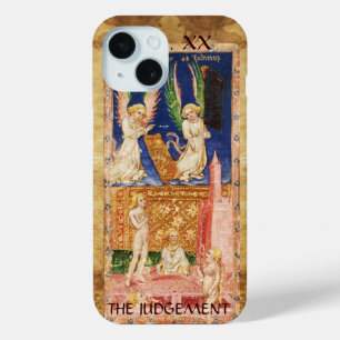 ANTIQUE RENAISSANCE TAROTS 20 / THE JUDGEMENT iPhone 15 CASE