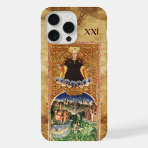 ANTIQUE RENAISSANCE TAROTS 21 / THE WORLD iPhone CASE