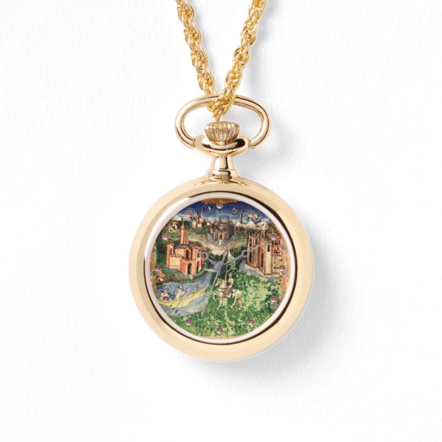 ANTIQUE RENAISSANCE TAROTS 21 / THE WORLD WATCH (Front)