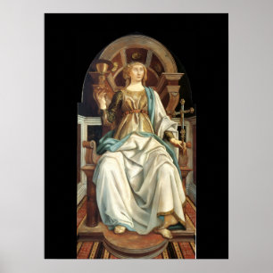 ANTIQUE RENAISSANCE TAROTS 5 / THE POPE POSTER