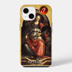 ANTIQUE RENAISSANCE TAROTS, FORTITUDE- STRENGHT iPhone 14 CASE