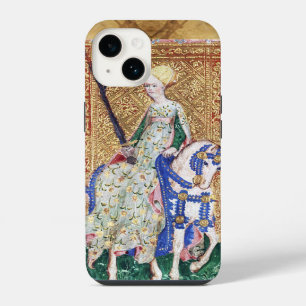ANTIQUE RENAISSANCE TAROTS / LADY OF SWORDS iPhone 14 CASE