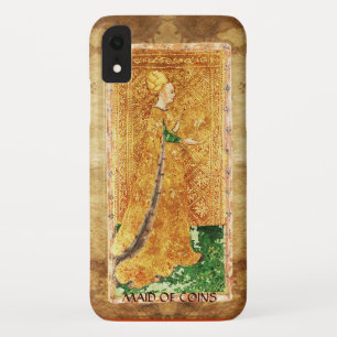 ANTIQUE RENAISSANCE TAROTS / MAID OF COINS iPhone XR CASE