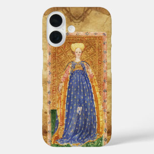 ANTIQUE RENAISSANCE TAROTS  / MAID OF WANDS iPhone 16 CASE