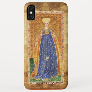 ANTIQUE RENAISSANCE TAROTS  / MAID OF WANDS iPhone XS MAX CASE