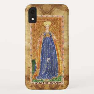 ANTIQUE RENAISSANCE TAROTS  / MAID OF WANDS iPhone XR CASE