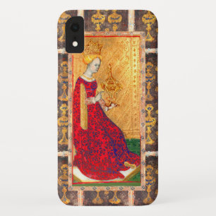 ANTIQUE RENAISSANCE TAROTS  / QUEEN OF CUPS iPhone XR CASE