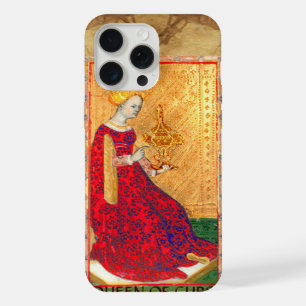 ANTIQUE RENAISSANCE TAROTS / QUEEN OF CUPS iPhone CASE