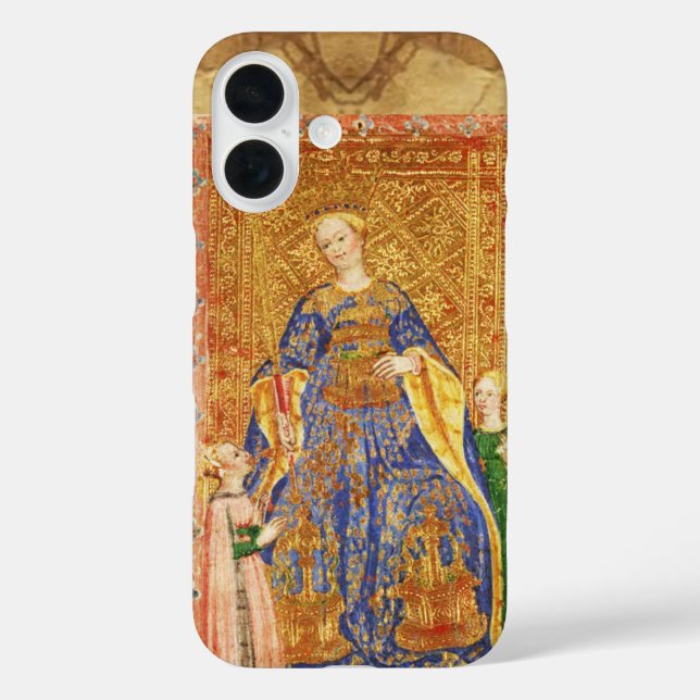 ANTIQUE RENAISSANCE TAROTS  / QUEEN OF WANDS Case-Mate iPhone CASE (Back)