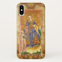 ANTIQUE RENAISSANCE TAROTS  / QUEEN OF WANDS