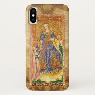 ANTIQUE RENAISSANCE TAROTS  / QUEEN OF WANDS iPhone X CASE