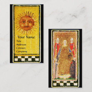 ANTIQUE RENAISSANCE TAROTS/ SUN AND THE EMPRESS BUSINESS CARD