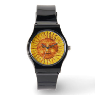 ANTIQUE RENAISSANCE TAROTS THE SUN WATCH