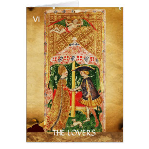 ANTIQUE RENAISSANCE TAROTS VI / THE LOVERS