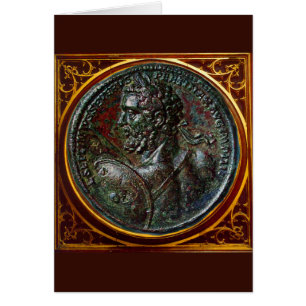 ANTIQUE ROMAN BRONZE MEDALLION