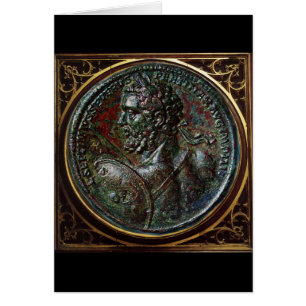 ANTIQUE ROMAN BRONZE MEDALLION