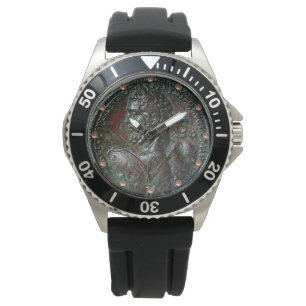 ANTIQUE ROMAN BRONZE MEDALLION SEPTIMUS SEVERUS WATCH