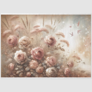 Antique Rose 18lb Decoupage Tissue Paper