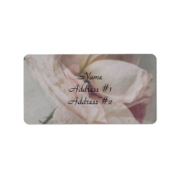 "Antique Rose" Address Label