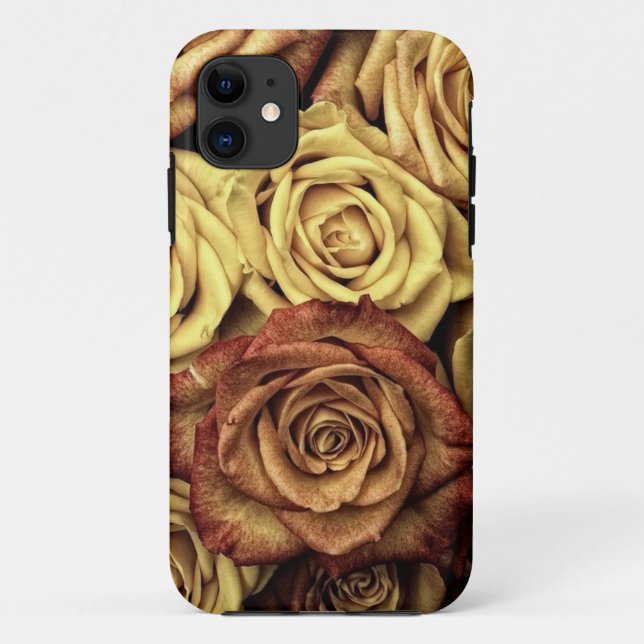 Antique Roses Case-Mate iPhone Case (Back)