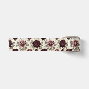 Antique Roses Satin Ribbon