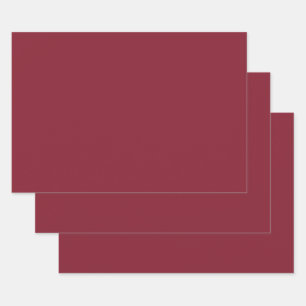  Antique Ruby (solid colour)  Wrapping Paper Sheet