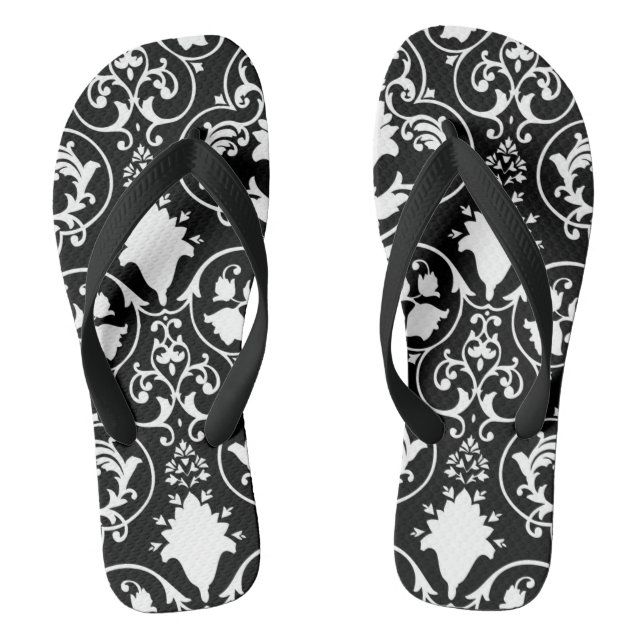 Antique scroll wallpaper 2 thongs (Footbed)