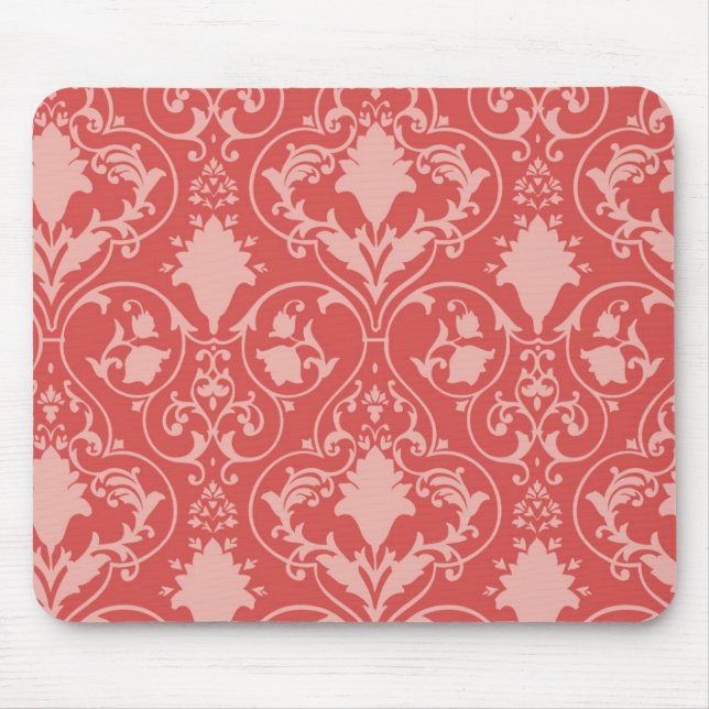Antique scroll wallpaper mouse pad (Front)