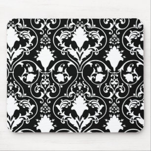 Antique scroll wallpaper mouse pad