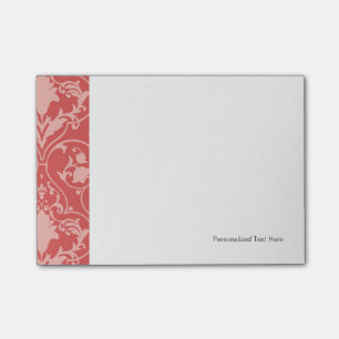 Antique scroll wallpaper post-it notes