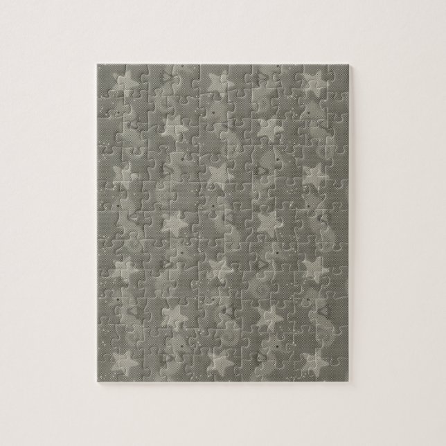 Antique Seahorse And Starfish Pattern Jigsaw Puzzle (Vertical)