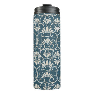 Antique Seamless retro worn out background retro C Thermal Tumbler