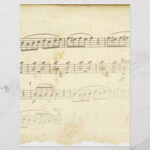 Antique Sheet Music