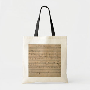 Antique Sheet Music, Song of the Old Man, 1822 Tote Bag