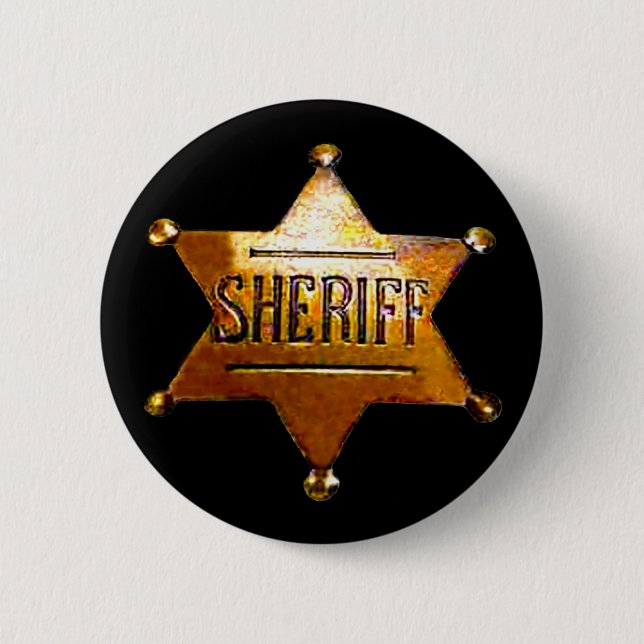 Antique Sheriff's Badge  (Front)