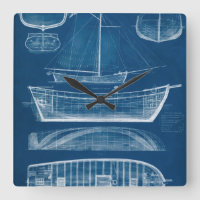 Antique Ship Blueprint II