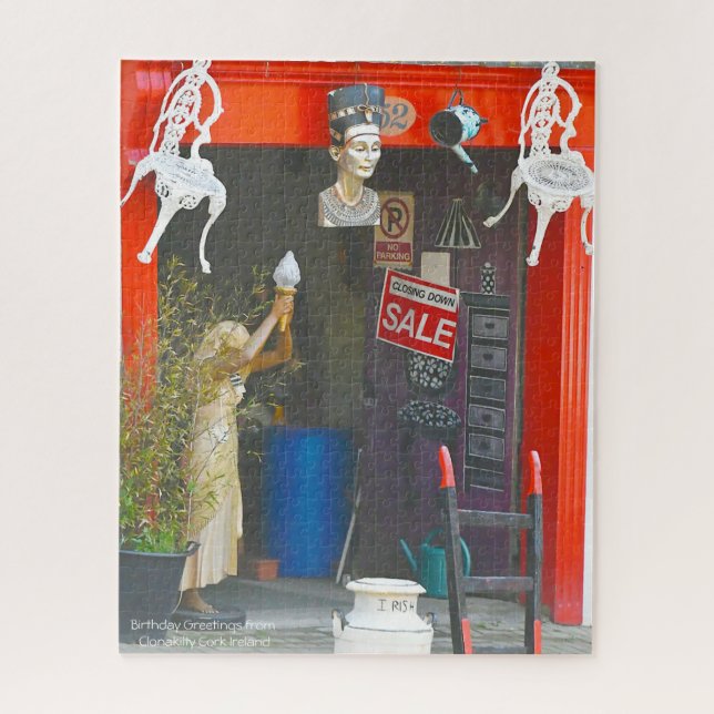 Antique Shop Clonakilty Cork Ireland Jigsaw Puzzle (Vertical)