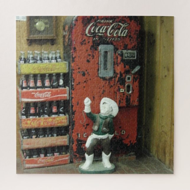 Antique Shop Cowboy Jigsaw Puzzle (Vertical)